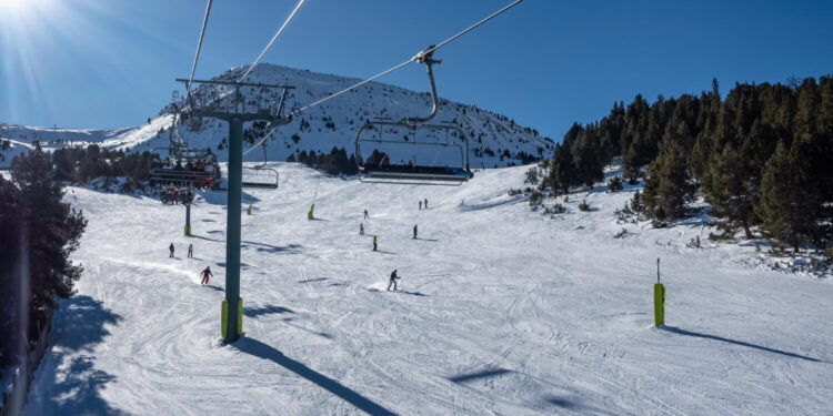 Where can you ski in February