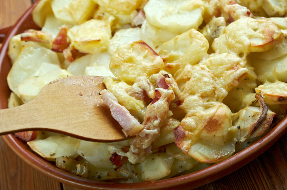 tartiflette is a classic french alpine dish