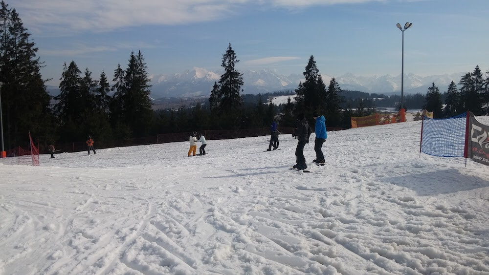 A view of Bialka Tatrazanska in Zakopane, Poland