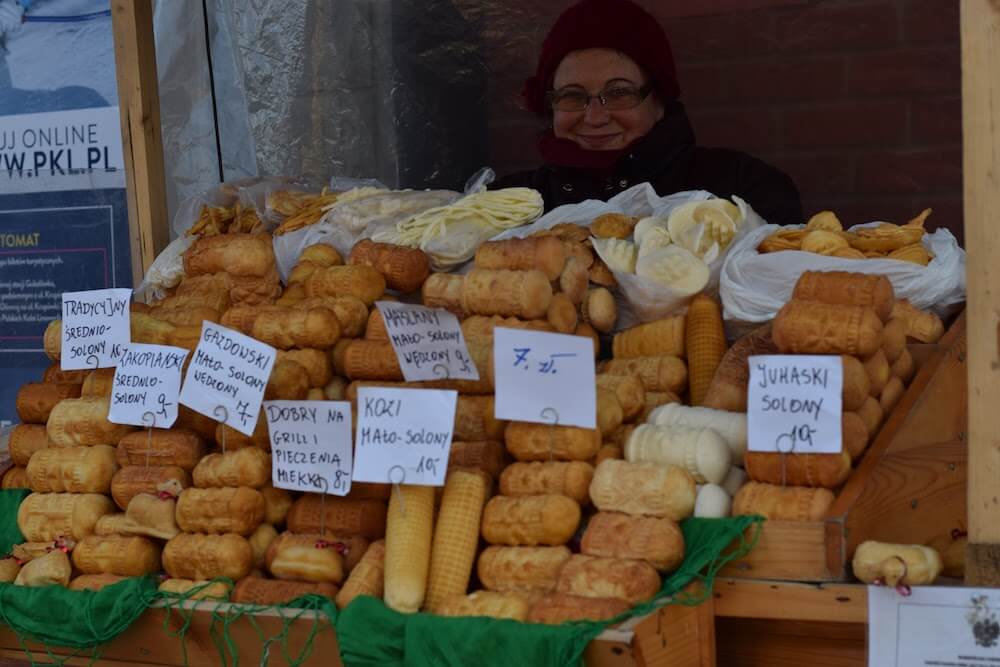 Zakopane cheese stand