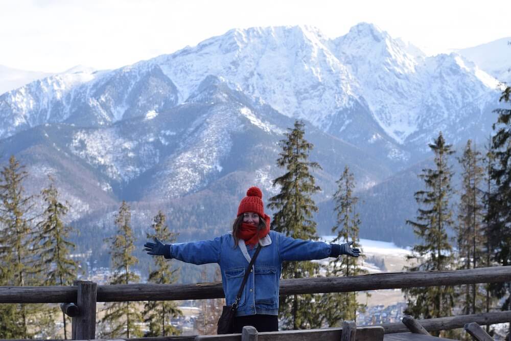 The view from Gubalowka in Zakopane