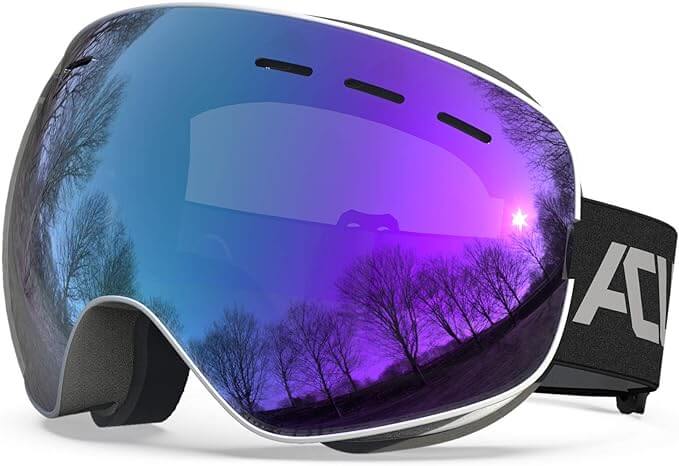 Acure ski goggles are a great set of cheap ski goggles