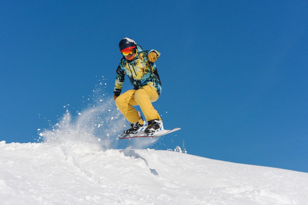 high altitude slopes offer the best snow conditions for snowboard or ski in december