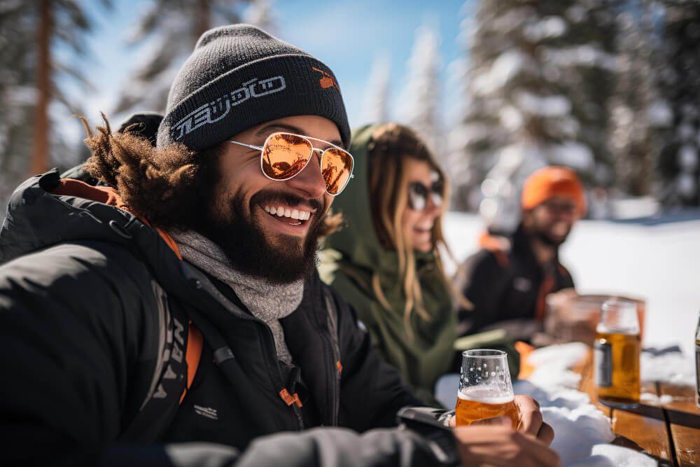 stay cozy and casual with the right gear for after ski parties