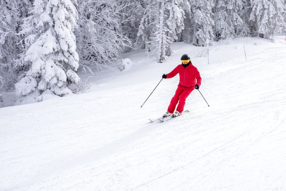 it can take time to become a good skier vs a snowboarder