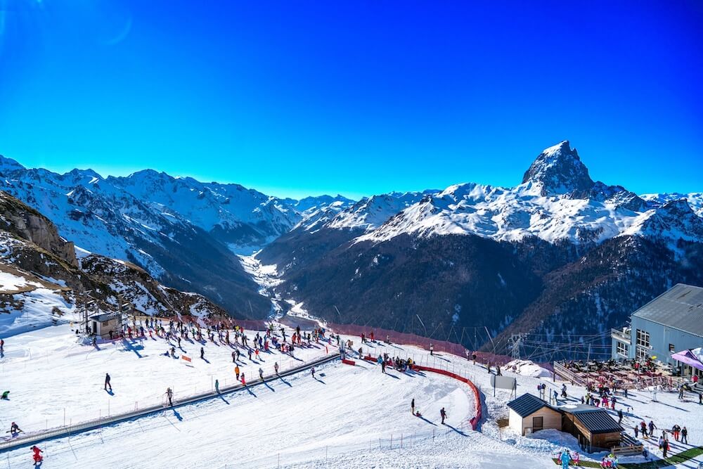 One of the cheapest ski resorts in Europe is Artouste in France