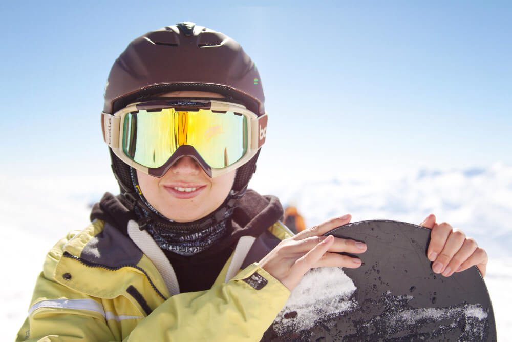 ski and snowboard goggles 
