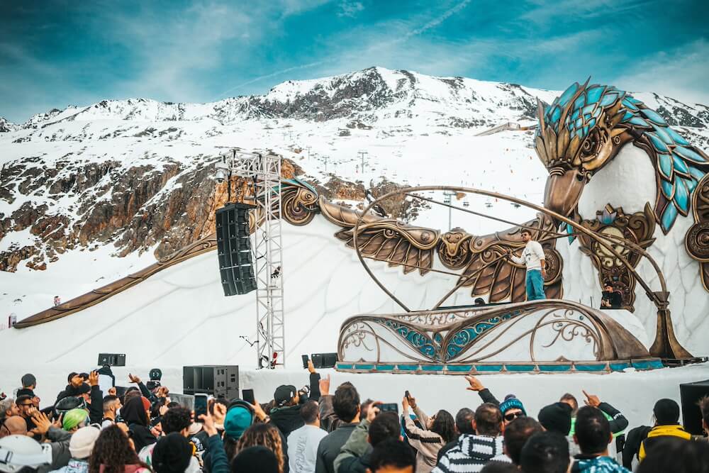 Tomorrowland Winter is one of the most popular ski festivals