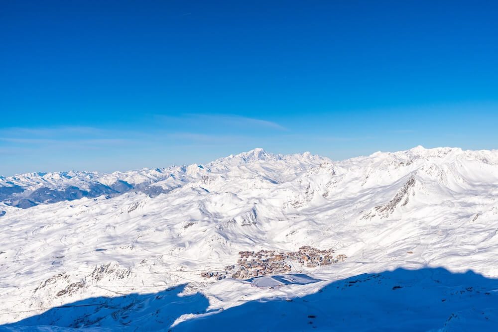 Early season snow has been perfect in Val Thorens, French Alps