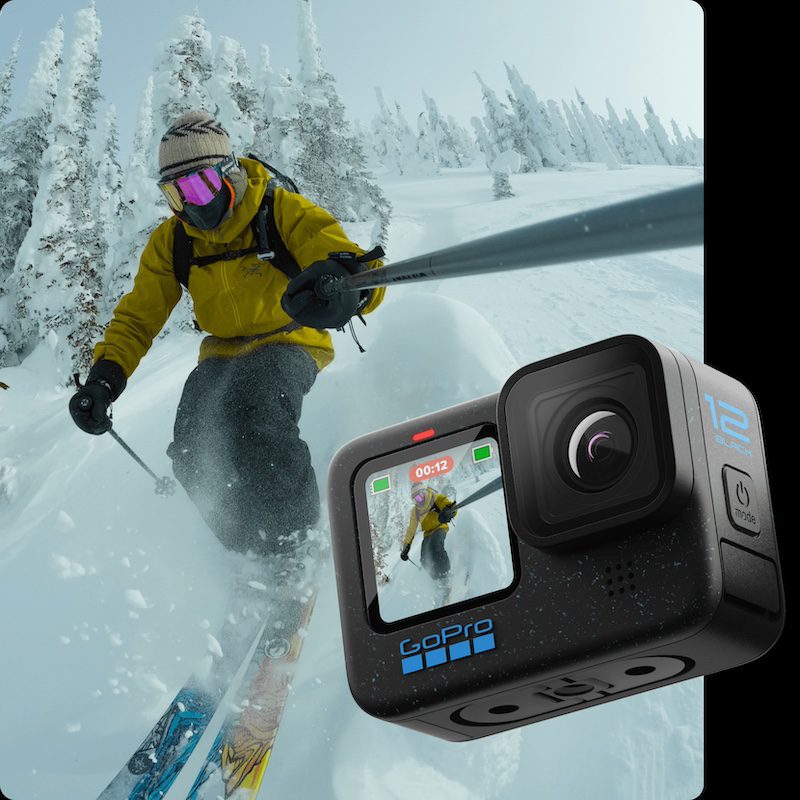 the GoPro has come to be seen as essential gear for skiers
