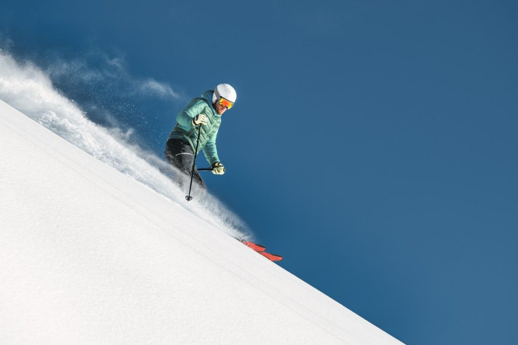 You can enjoy off-piste conditions in ski resorts