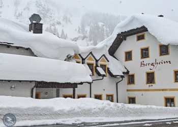 Early season snowfall in Austrian Alps September 2024
