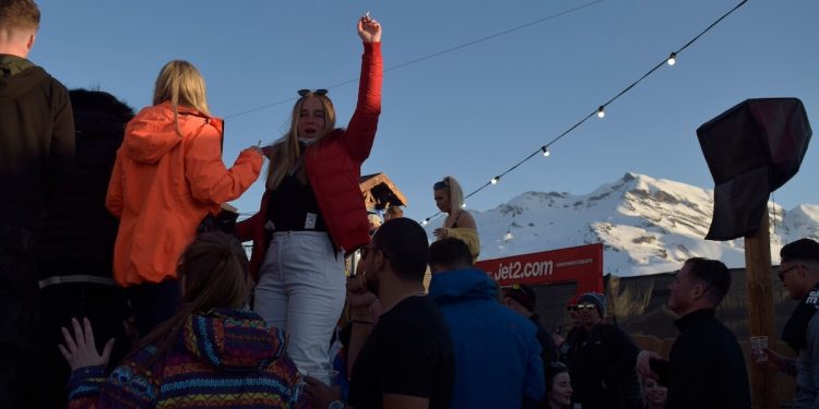 Apres ski in Morzine