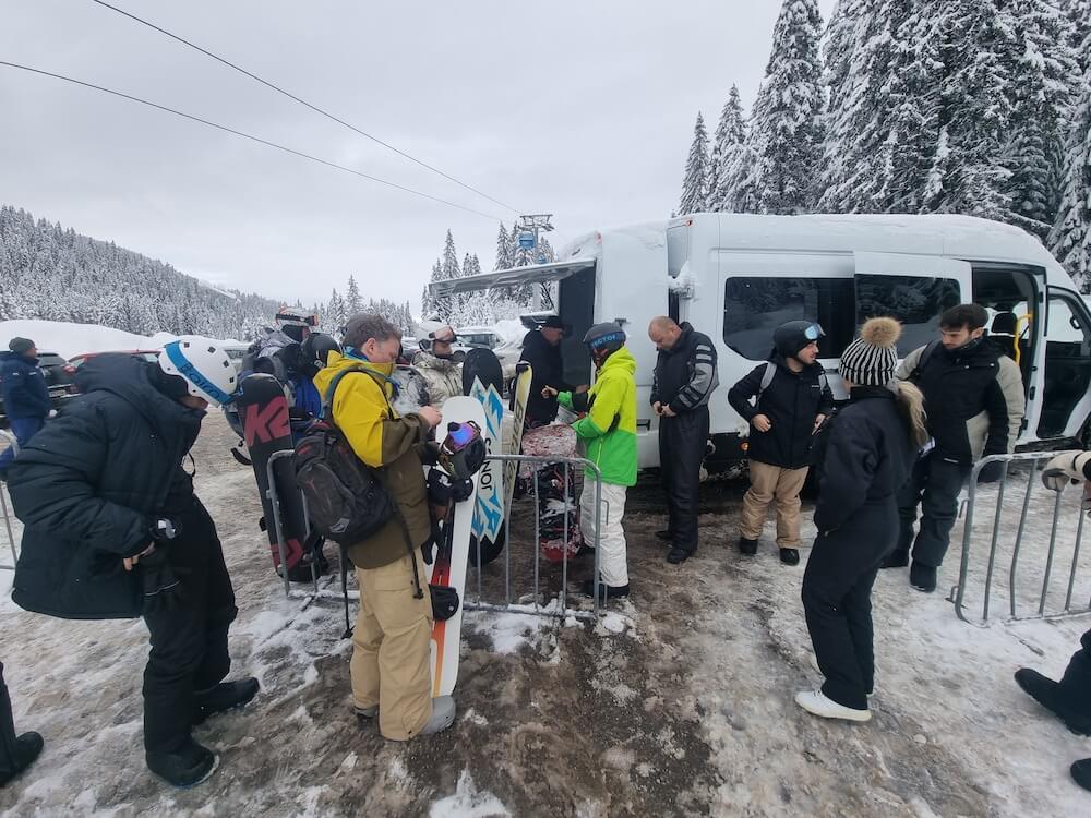 Bansko ski bus transfer