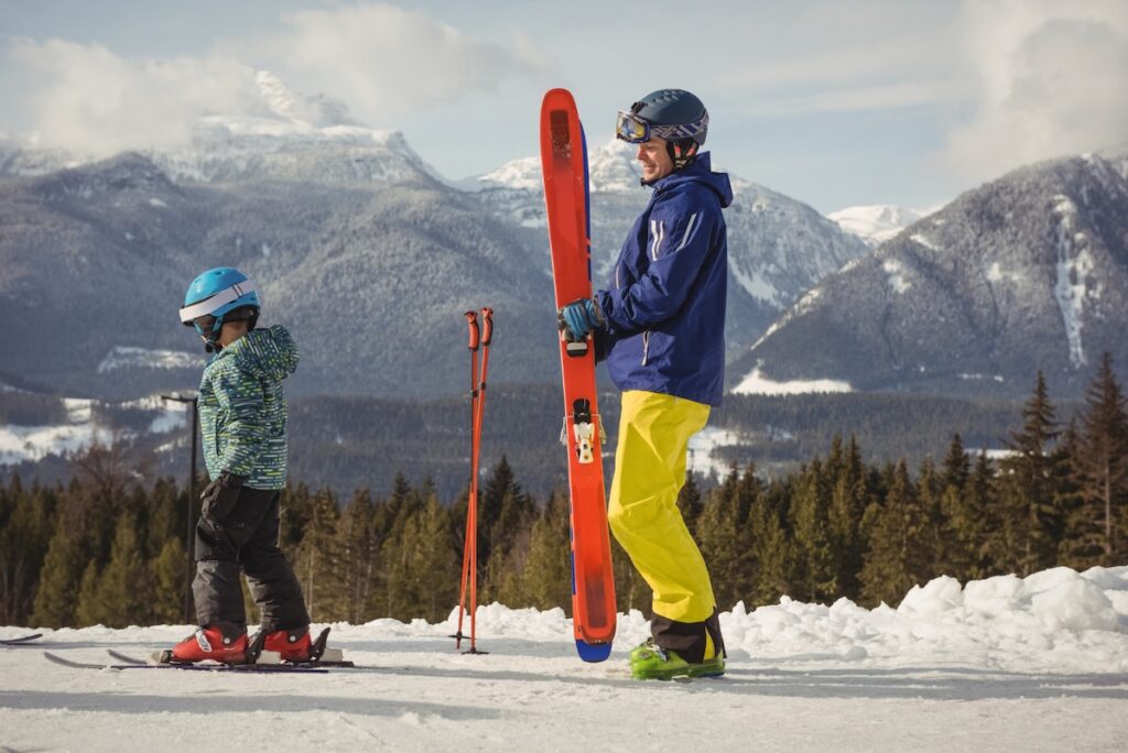 find the best value family ski resort trip