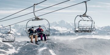 Les Gets is part of the Portes du Soleil ski region in the French Alps
